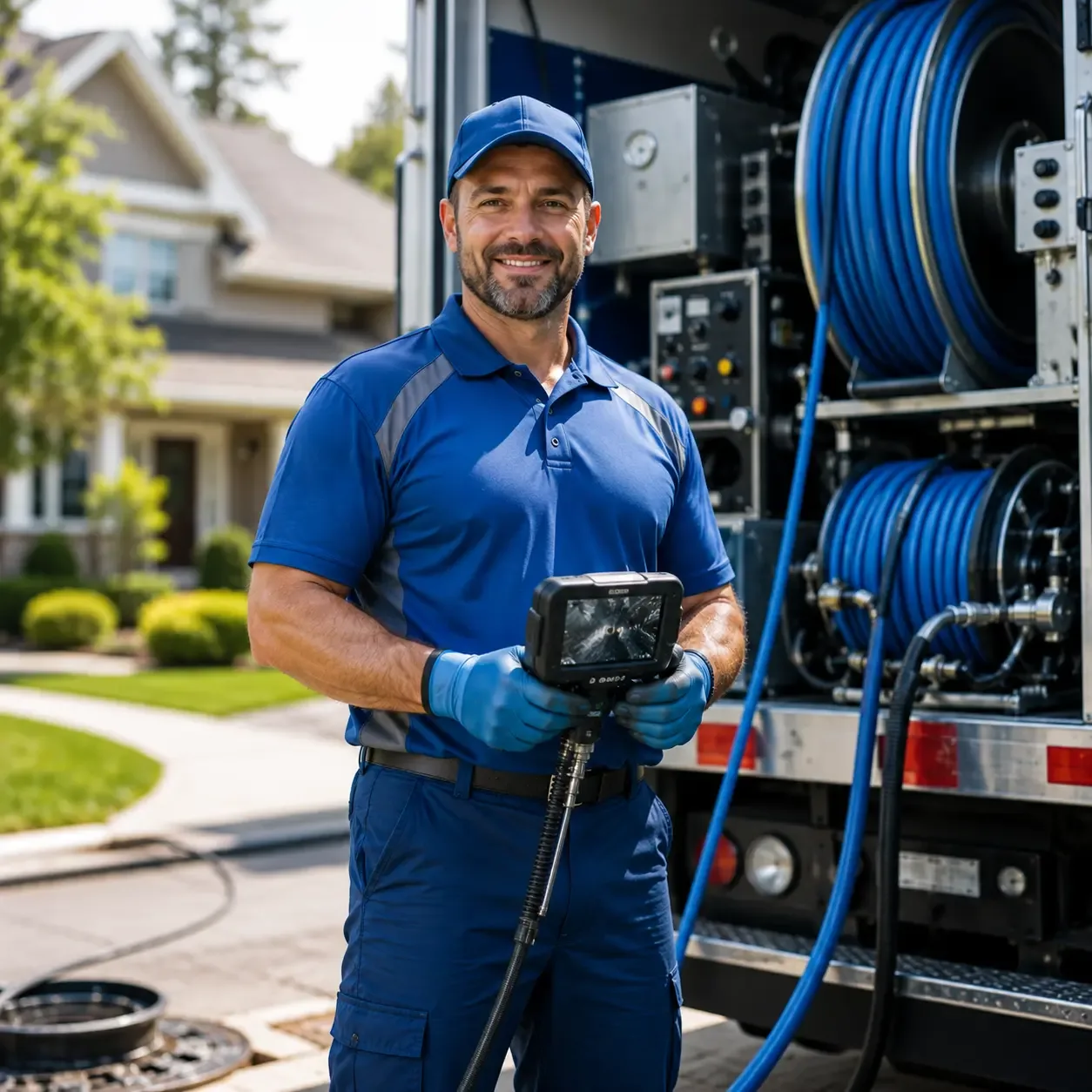 Local outdoor drain cleaning specialists in North Beach, MD